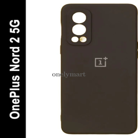 Oneplus Nord 2 Black Silicon Cover