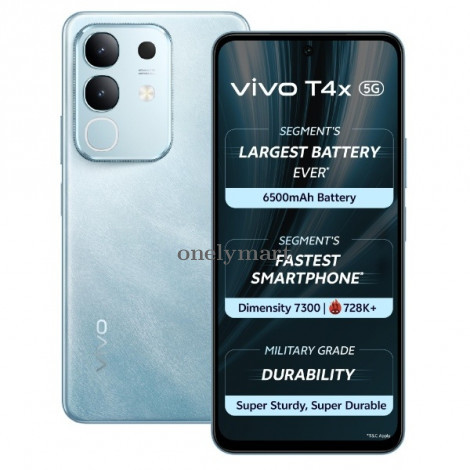 Vivo T4x ( Marine Blue, 6+128 GB )