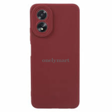 Oppo A38 Wine Red Silicon