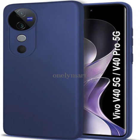 Vivo V40 Pro Blue Silicon