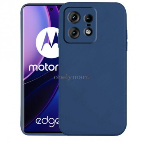 Moto Edge 50 Pro Blue Silicon