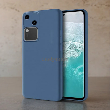 Vivo V30 5G blue Slilicon