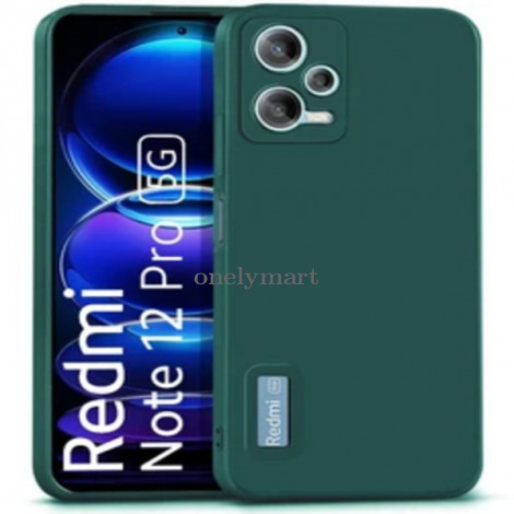 Redmi Note 12 5G Green Silicon Cover