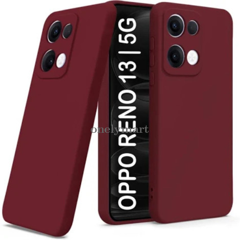 Oppo Reno 13 5G Wine Red Silicon