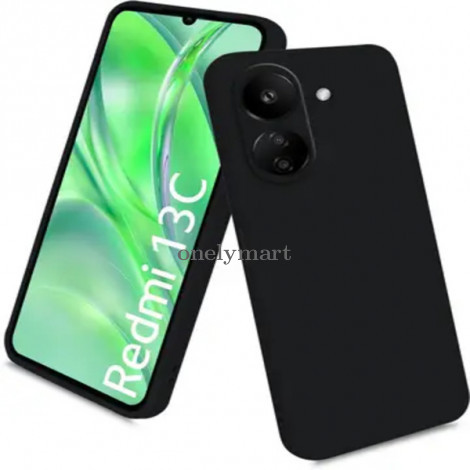 Redmi 13C 4G Black Silicon Cover