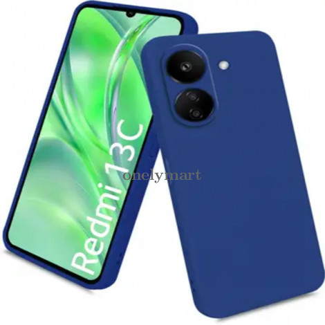 Redmi 13C 4G Blue Silicon Cover