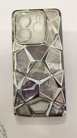 Redmi Note 14 5G Diamond Cover Silver