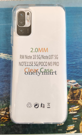 Redmi Note 10 5G/ Note 10T 5G Poco M3 Pro Clear Case