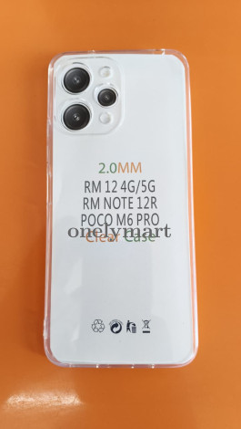 Redmi Note 12 4G /5G /12R poco M6 Pro Clear Case