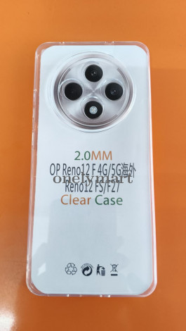 Oppo Reno 12 4G/5G /F27 Clear Case