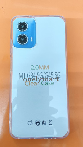 Moto G34 5GG45 5G Clear Case